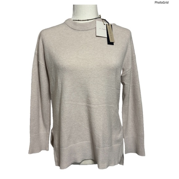 T Tahari Soft Knit High-Low Top - Picture 1 of 2